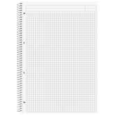 Spiralnotizbuch Premium Metallic | A4, kariert, anthrazit